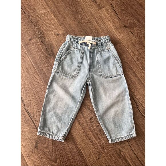 Zara Wide leg Girl Toddler Pants size 1 1/2 - Picture 1 of 3